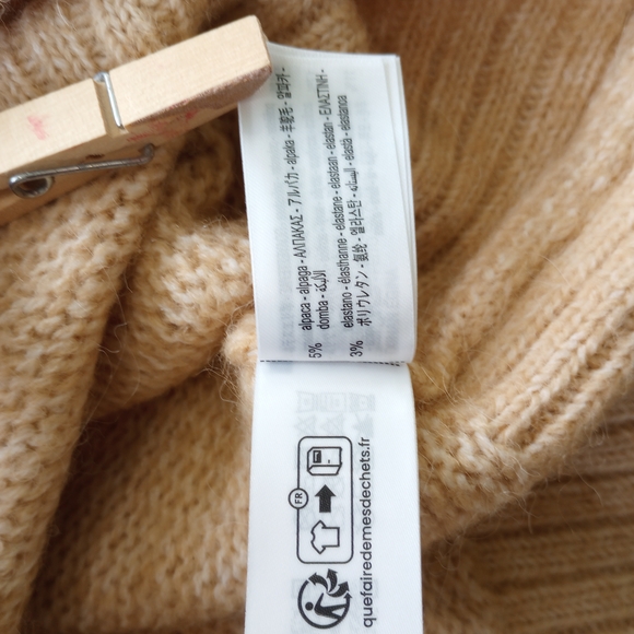 Zara Tan Knit Sweater - Picture 7 of 7